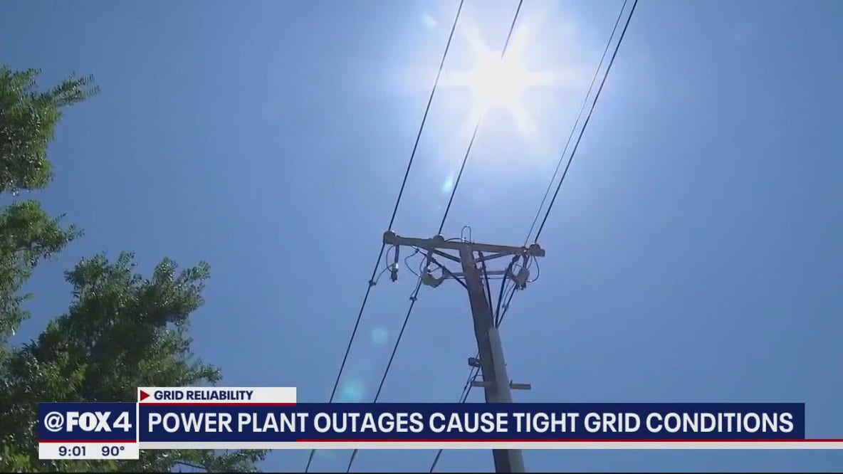 Power plant outages strain grid conditions
